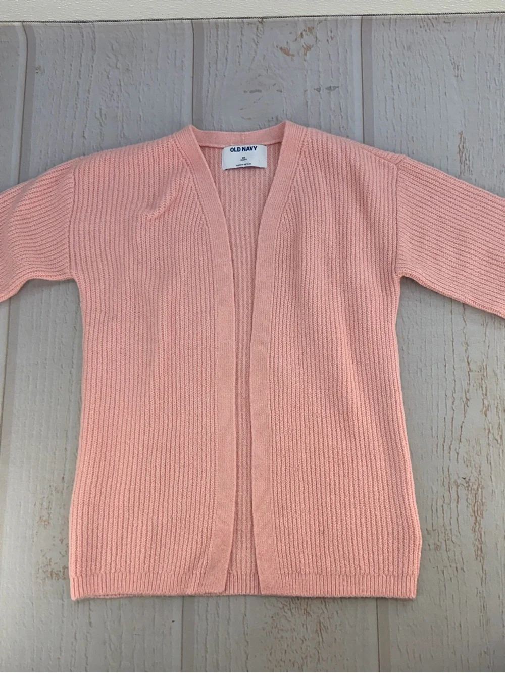 Old Navy Toddler Girls Pink Open Front Cardigan Sweater Size 5T NWT